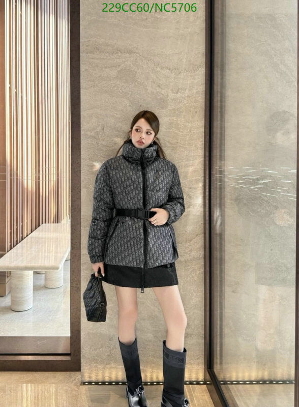 Dior-Down jacket Women Code: NC5706 
