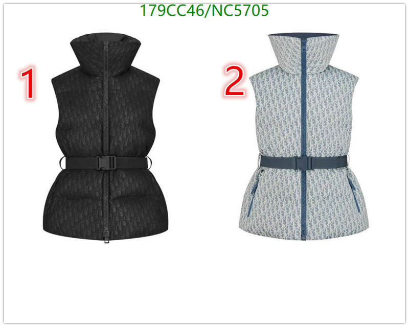 Dior-Down jacket Women Code: NC5705 