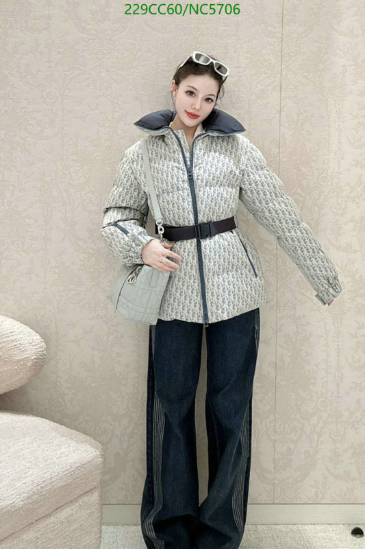 Dior-Down jacket Women Code: NC5706 
