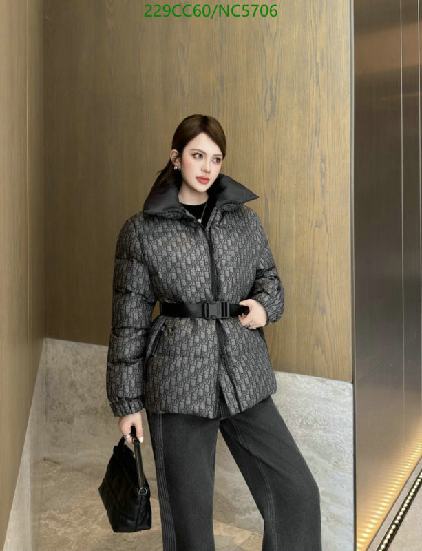Dior-Down jacket Women Code: NC5706 