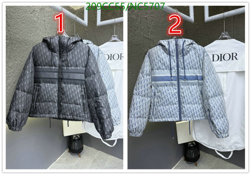 Dior-Down jacket Women Code: NC5707 