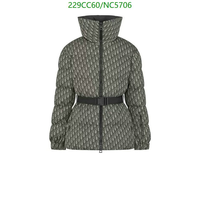 Dior-Down jacket Women Code: NC5706 