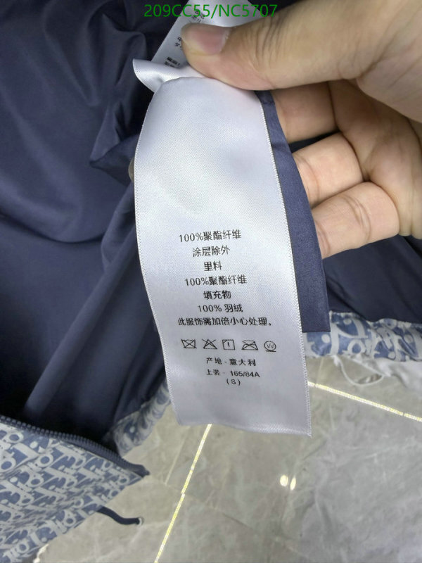 Dior-Down jacket Women Code: NC5707 