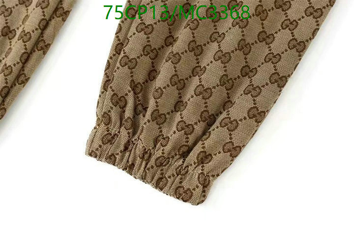 Gucci-Clothing Code: MC3368 