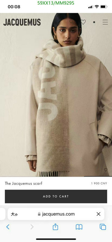 Jacquemus-Scarf Code: MM9295 