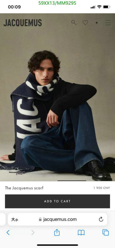 Jacquemus-Scarf Code: MM9295 