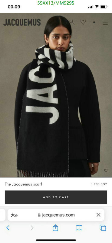 Jacquemus-Scarf Code: MM9295 