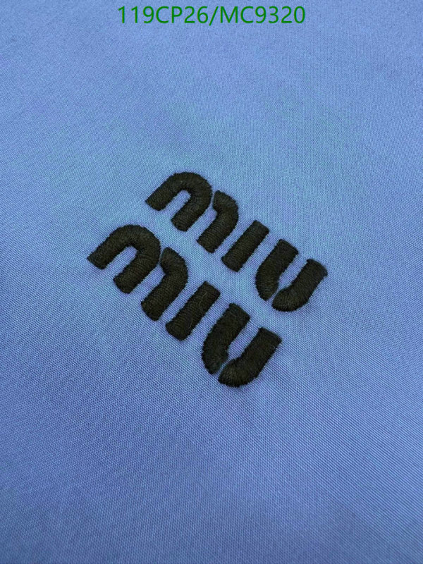 MIUMIU-Clothing Code: MC9320 