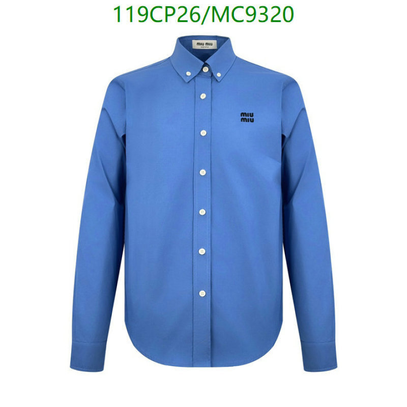 MIUMIU-Clothing Code: MC9320 