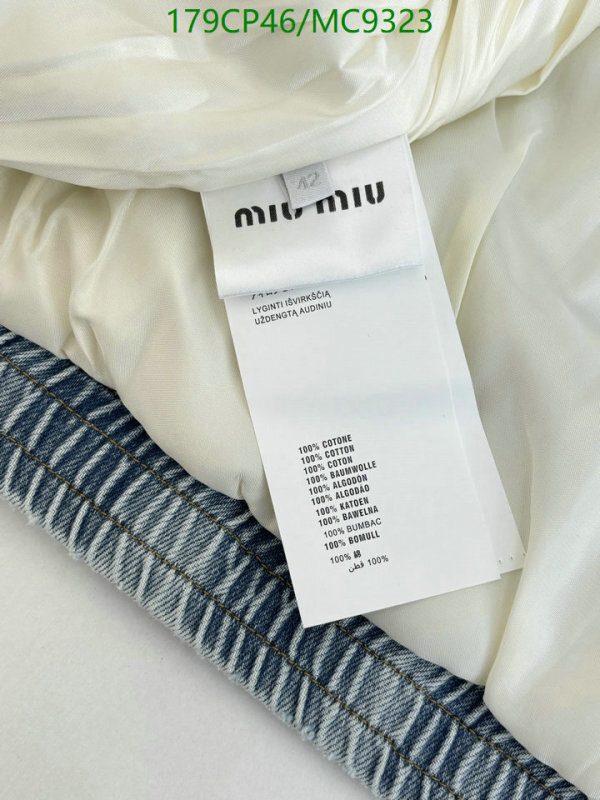 MIUMIU-Clothing Code: MC9323 