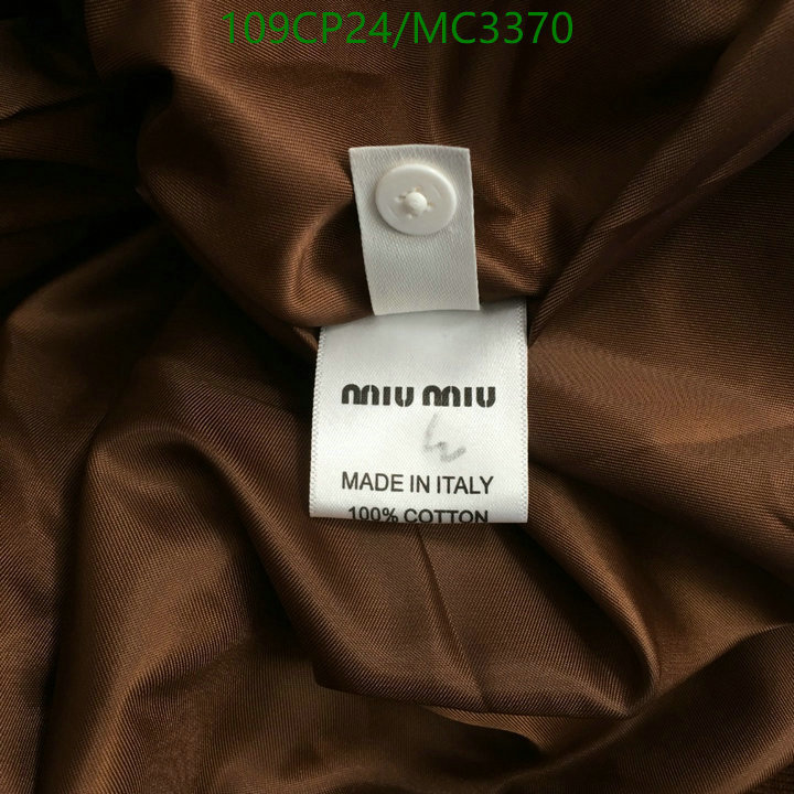 MIUMIU-Clothing Code: MC3370 