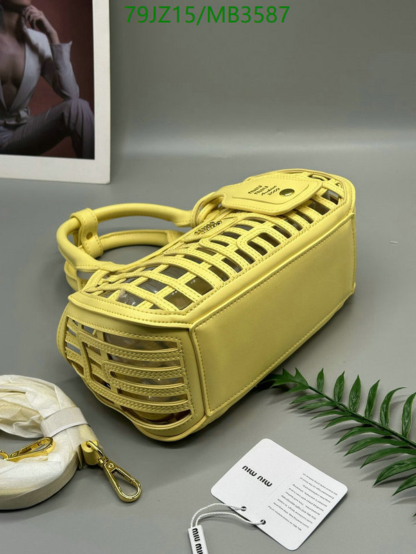 Miu Miu-Bag-4A Quality Code: MB3587 