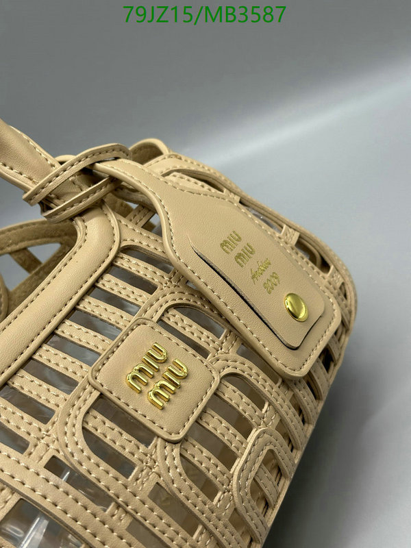 Miu Miu-Bag-4A Quality Code: MB3587 