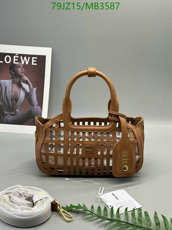 Miu Miu-Bag-4A Quality Code: MB3587 