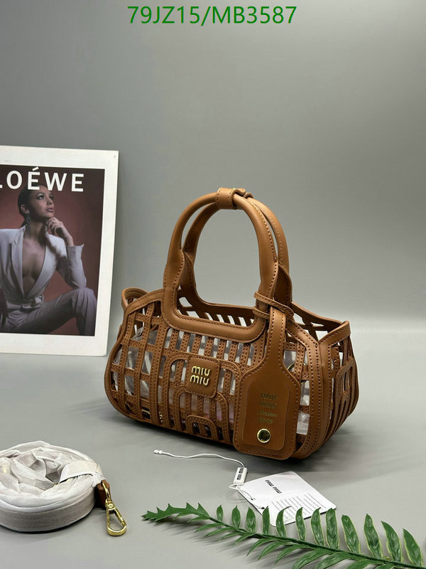 Miu Miu-Bag-4A Quality Code: MB3587 
