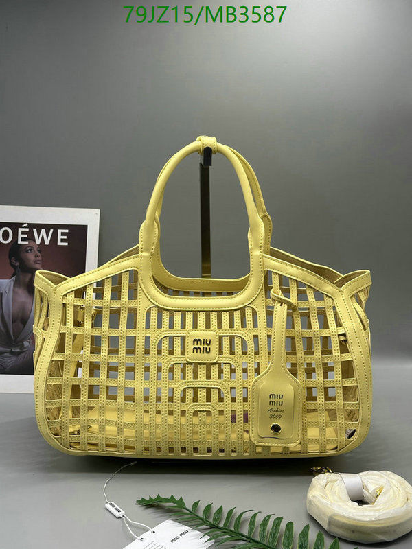 Miu Miu-Bag-4A Quality Code: MB3587 