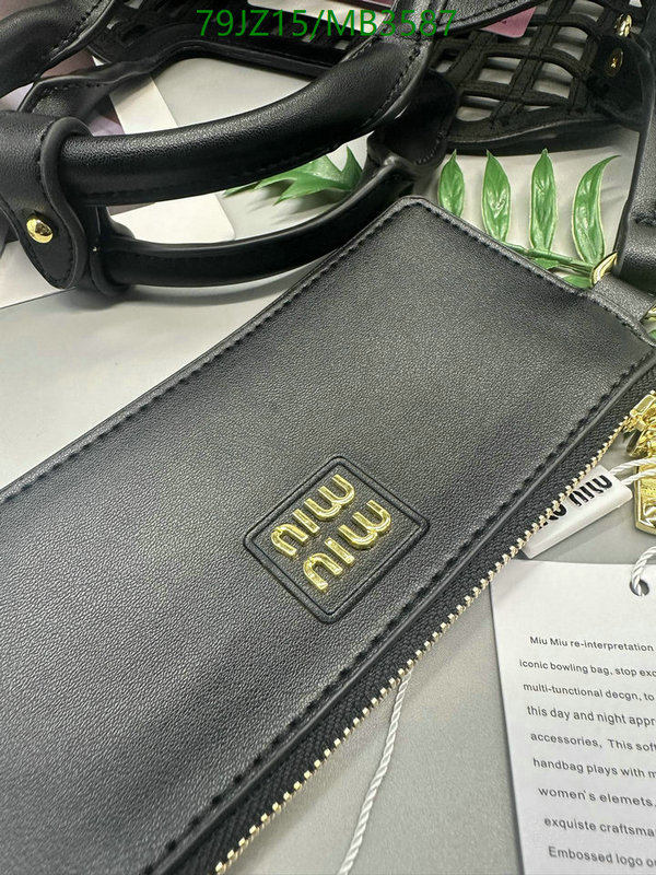 Miu Miu-Bag-4A Quality Code: MB3587 