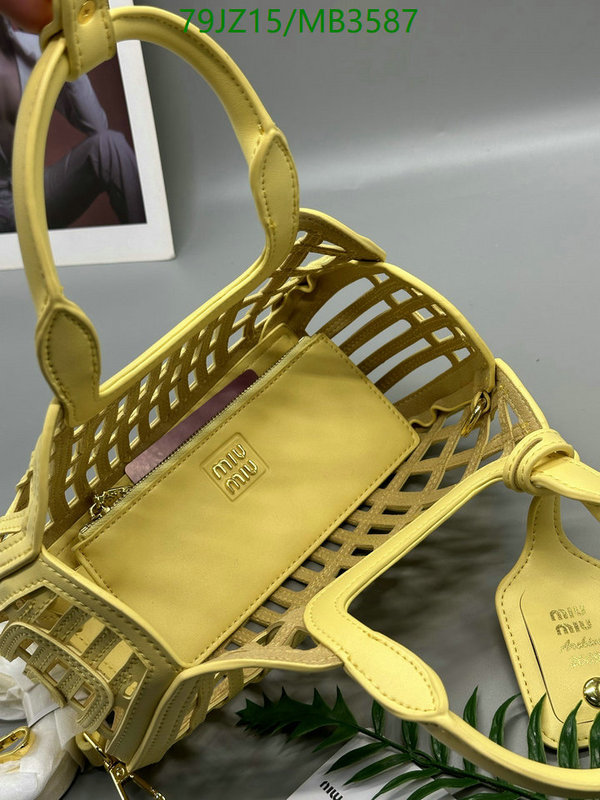 Miu Miu-Bag-4A Quality Code: MB3587 