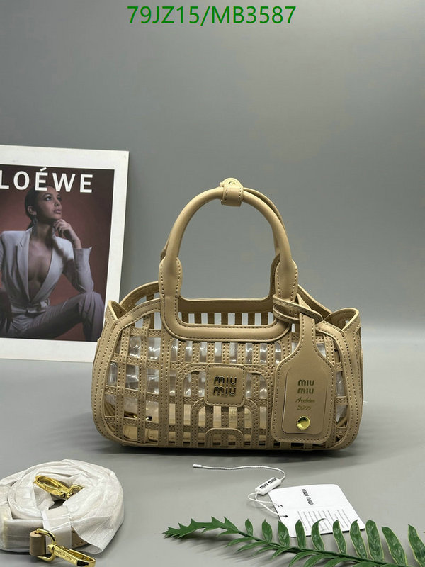 Miu Miu-Bag-4A Quality Code: MB3587 