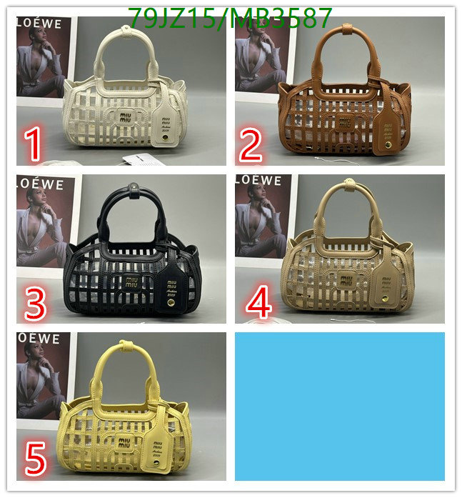 Miu Miu-Bag-4A Quality Code: MB3587 
