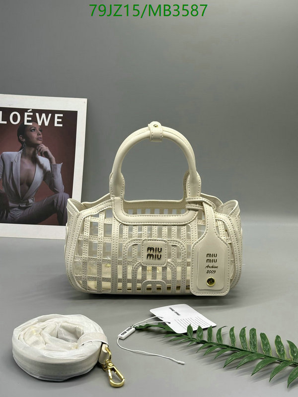 Miu Miu-Bag-4A Quality Code: MB3587 
