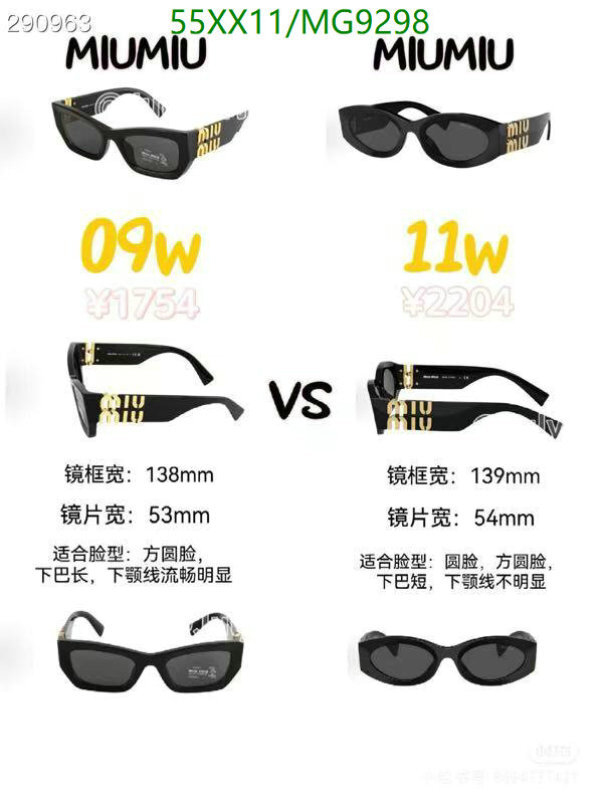 MiuMiu-Glasses Code: MG9298 