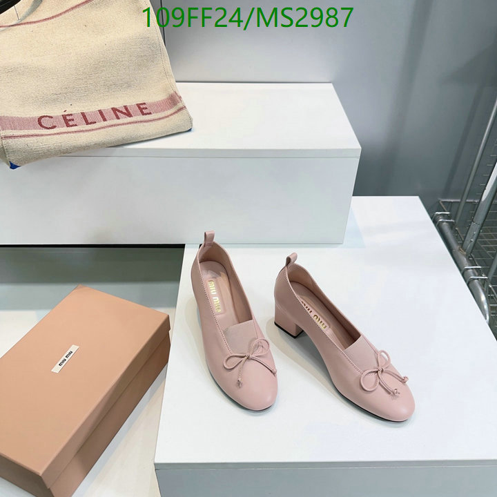 Miu Miu-Women Shoes Code: MS2987 