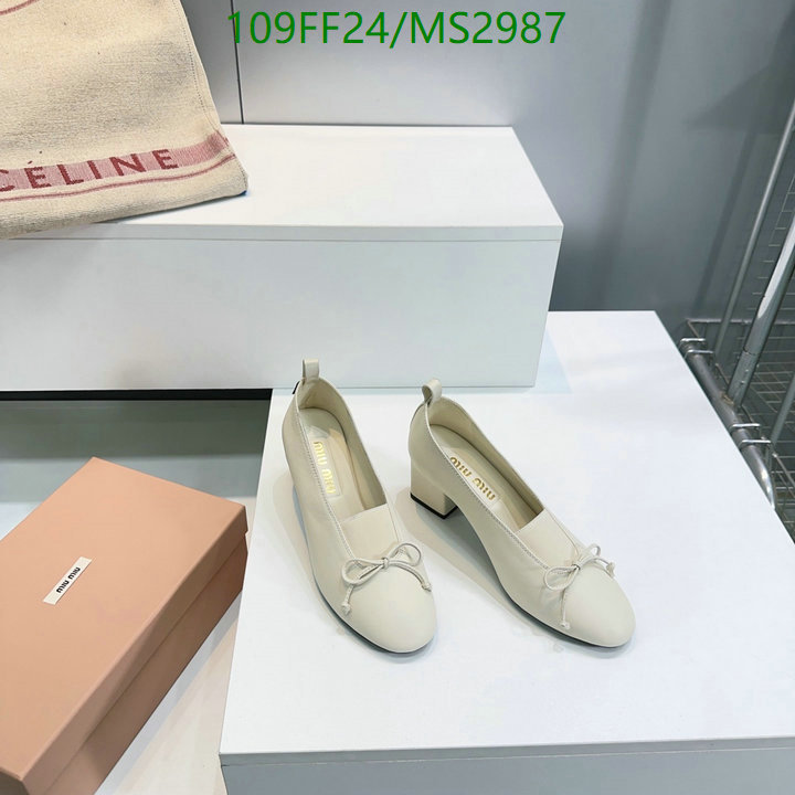 Miu Miu-Women Shoes Code: MS2987 