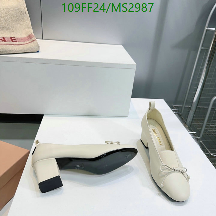 Miu Miu-Women Shoes Code: MS2987 