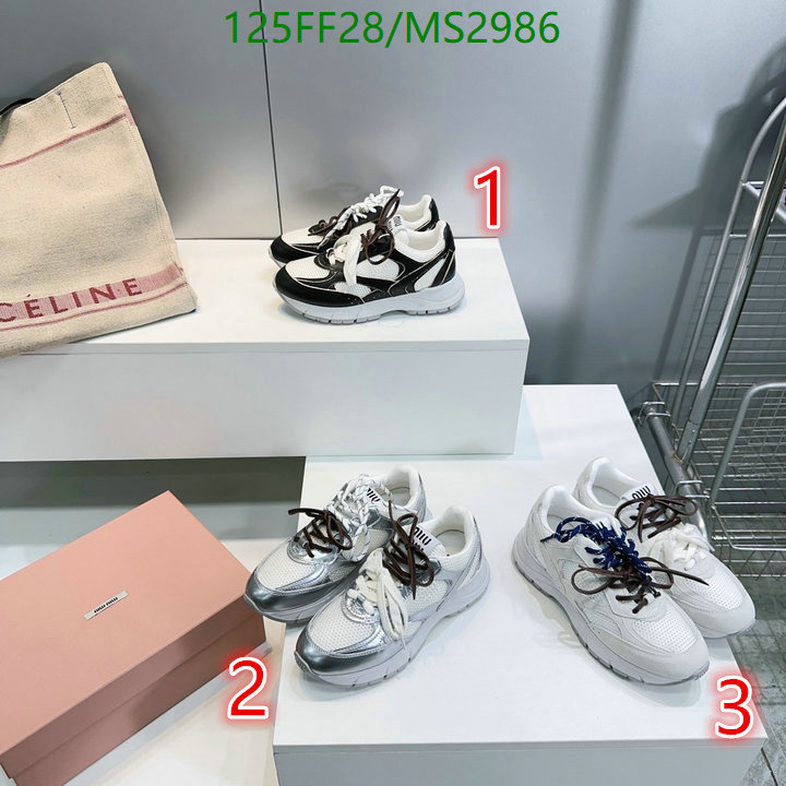 Miu Miu-Women Shoes Code: MS2986 