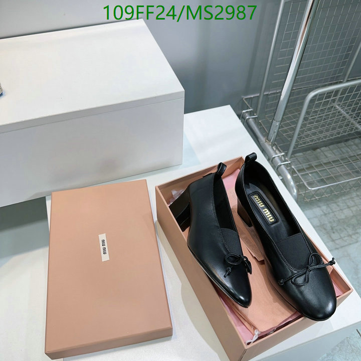 Miu Miu-Women Shoes Code: MS2987 