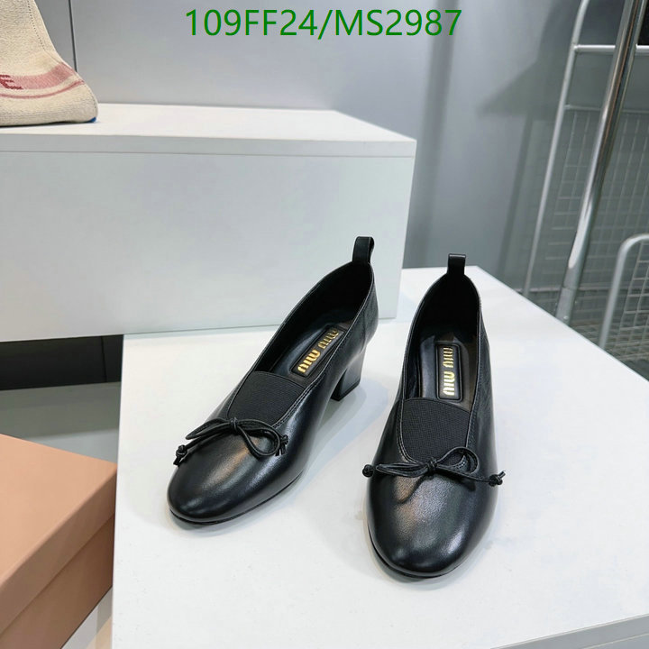 Miu Miu-Women Shoes Code: MS2987 