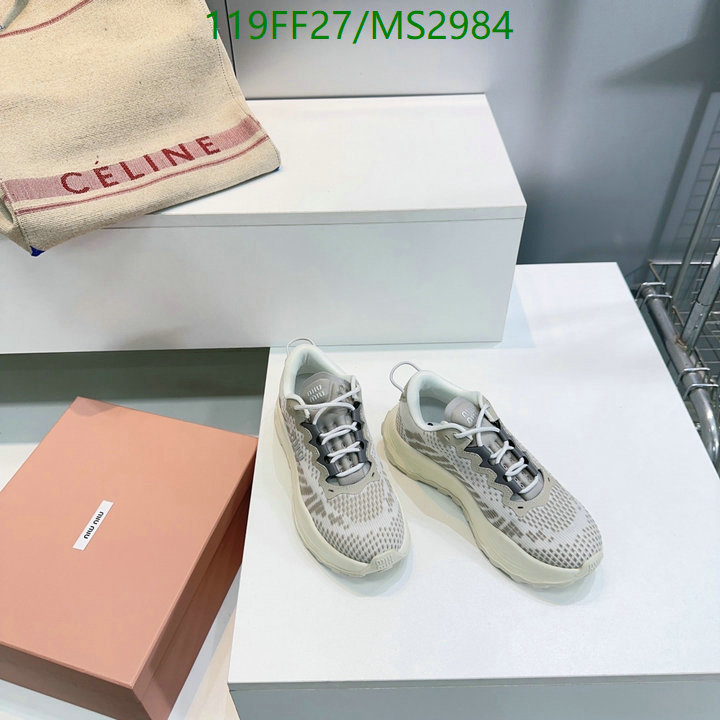 Miu Miu-Women Shoes Code: MS2984 