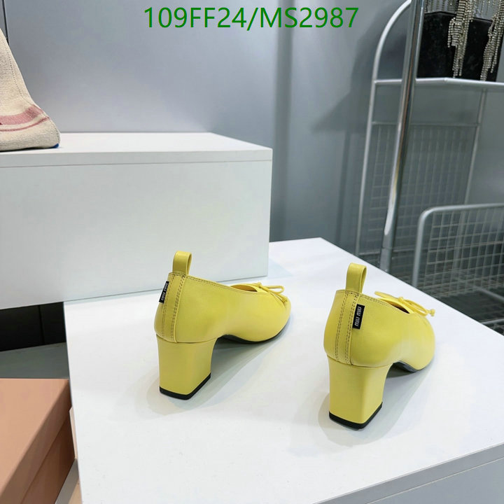 Miu Miu-Women Shoes Code: MS2987 