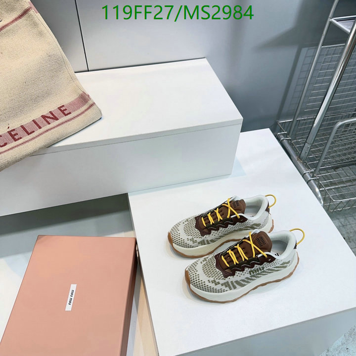 Miu Miu-Women Shoes Code: MS2984 