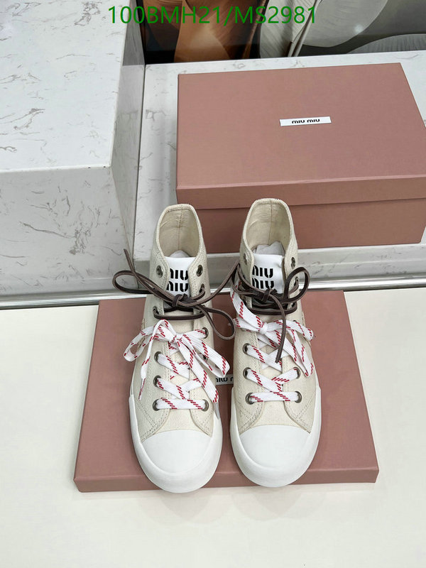 Miu Miu-Women Shoes Code: MS2981 