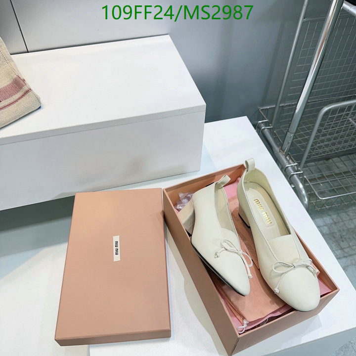 Miu Miu-Women Shoes Code: MS2987 