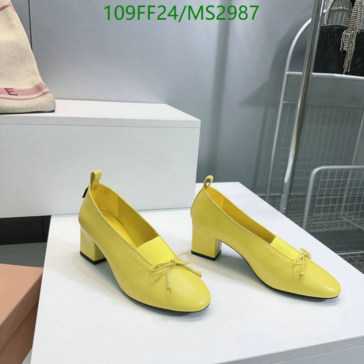Miu Miu-Women Shoes Code: MS2987 