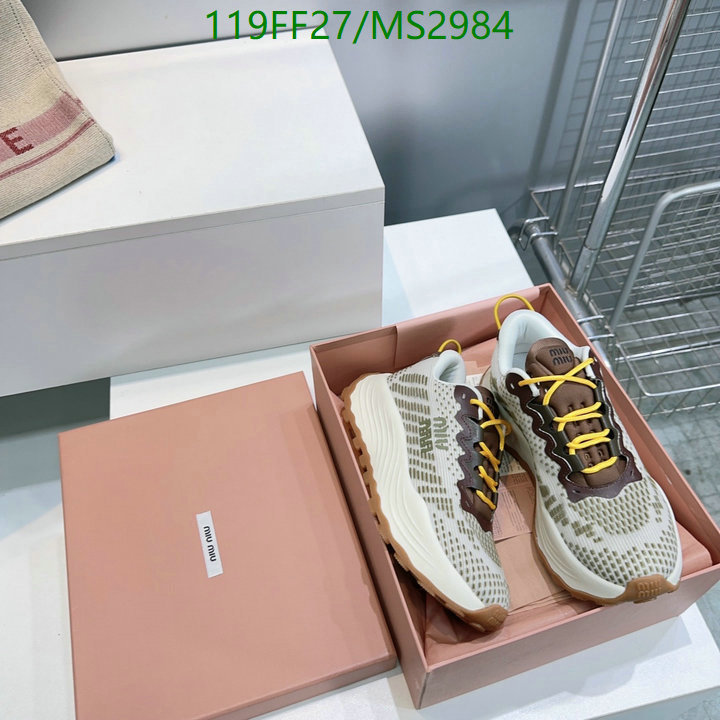 Miu Miu-Women Shoes Code: MS2984 