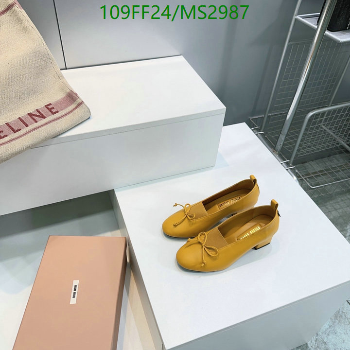 Miu Miu-Women Shoes Code: MS2987 