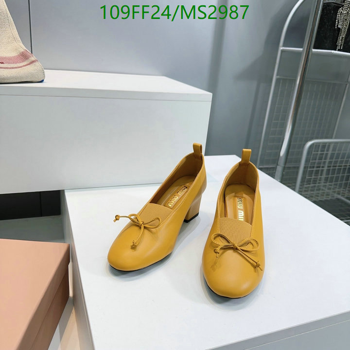 Miu Miu-Women Shoes Code: MS2987 