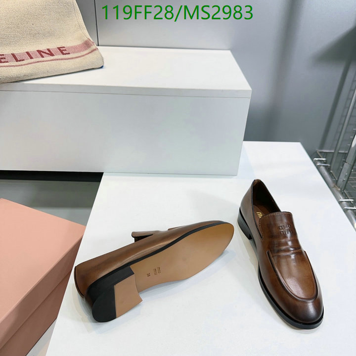 Miu Miu-Women Shoes Code: MS2983 