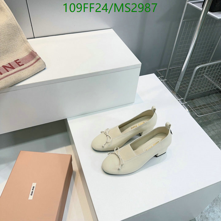 Miu Miu-Women Shoes Code: MS2987 