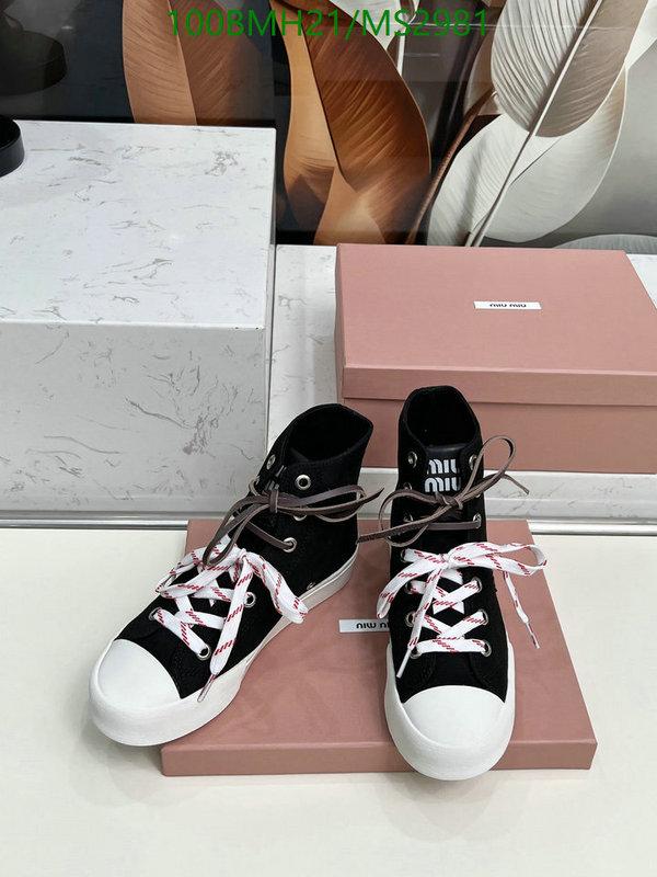 Miu Miu-Women Shoes Code: MS2981 