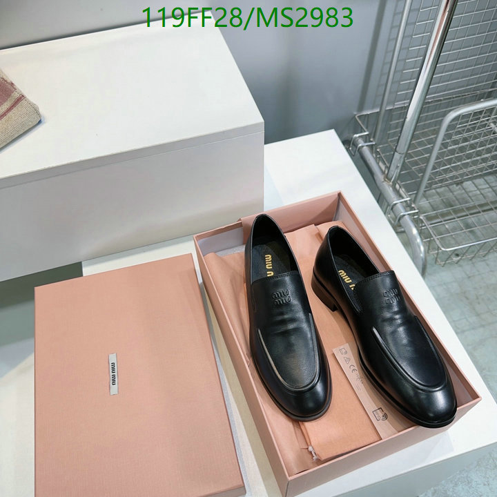 Miu Miu-Women Shoes Code: MS2983 