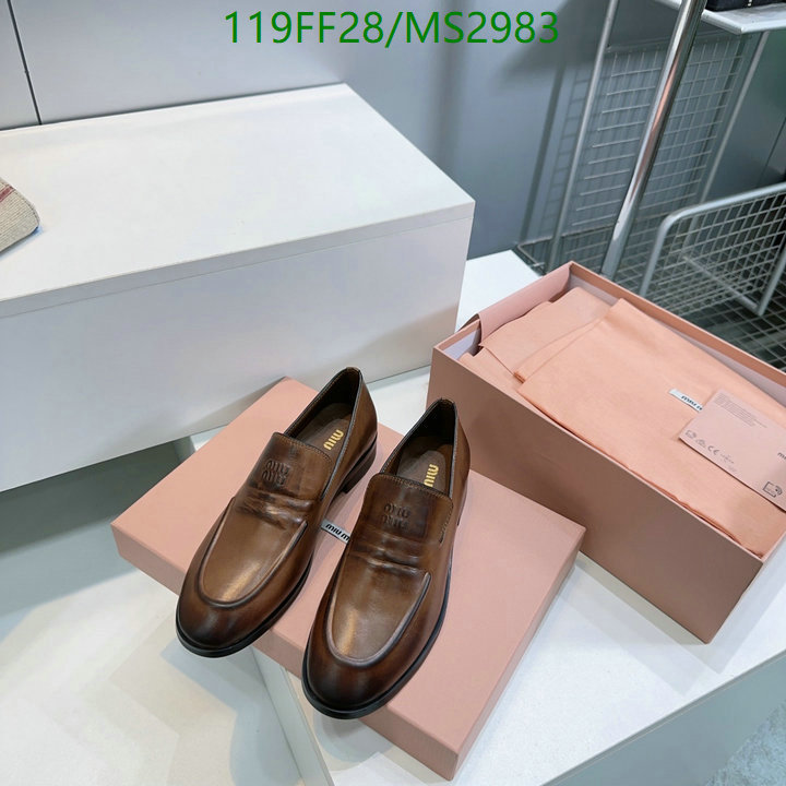 Miu Miu-Women Shoes Code: MS2983 