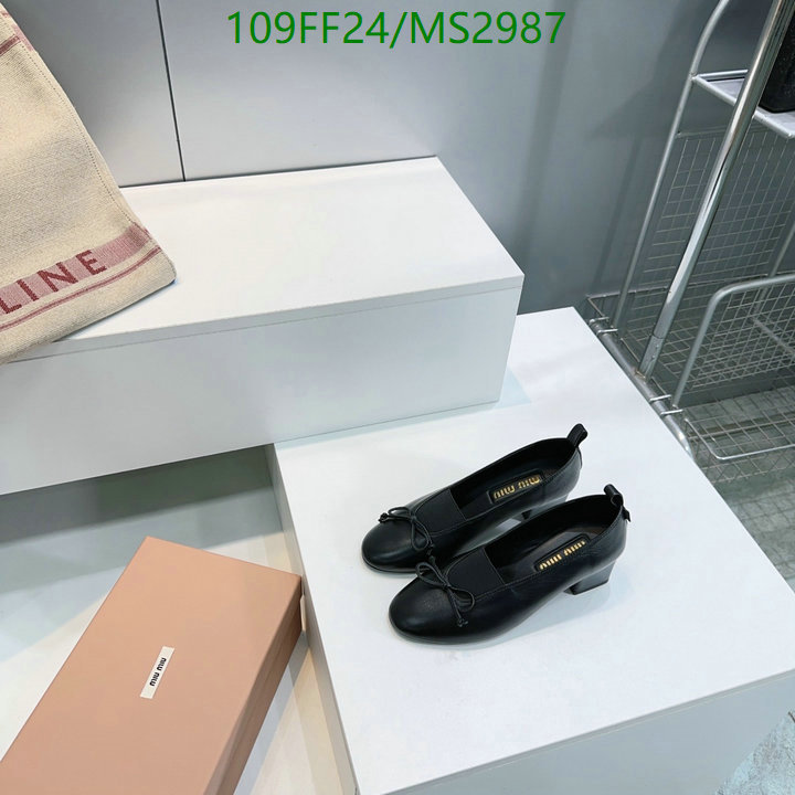 Miu Miu-Women Shoes Code: MS2987 