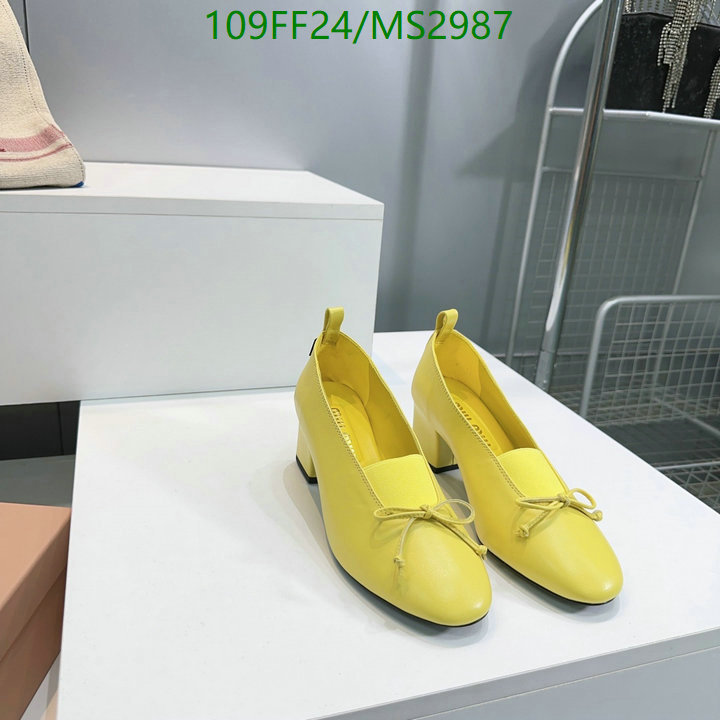 Miu Miu-Women Shoes Code: MS2987 