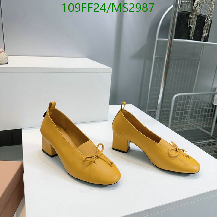 Miu Miu-Women Shoes Code: MS2987 