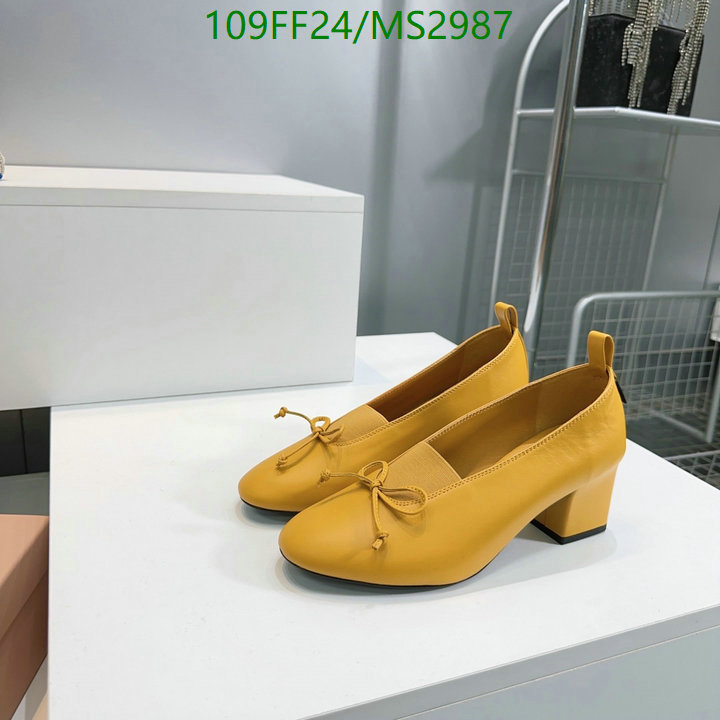 Miu Miu-Women Shoes Code: MS2987 